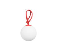 Fatboy® Bolleke | Rojo | Lámpara colgante para interior y exterior | sin cable | recargable con USB
