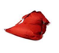 Fatboy Buggle-Up Outdoor Beanbag | Multi-Purpose Bean Bag I Banquet and Bean Bag in One | 180 x 140 cm | UV Resistant, Water and Dirt Resistant Polyester I Red