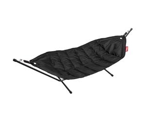 Fatboy® Hamaca Doble con Soporte Resistente al Agua, para jardín y terraza - 270 x 138 cm (MAX. 150 kg) - Negra