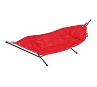 Fatboy® Hamaca Doble con Soporte Resistente al Agua, para jardín y terraza - 270 x 138 cm (MAX. 150 kg) - Red