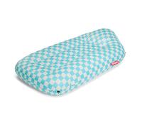 Fatboy Lamzac L Sofá Hinchable - Sofá Hinchable sin Bomba para Interiores y Exteriores, Camping, Adultos y niños | Singolo | 195 x 112 x 55 cm | Chess Azur