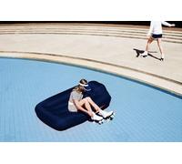 Fatboy Lamzac L Sofá Hinchable - Sofá Hinchable sin Bomba para Interiores y Exteriores, Camping, Adultos y niños | Singolo | 195 x 112 x 55 cm |Dark Blue