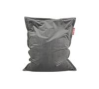 Fatboy® Original Slim Velvet Taupe | The Original Puf Terciopelo Bean Bag/Cojín/Sillón/Sofá Interior, 155 x 120 cm