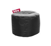 Fatboy® Point Nylon Pouf | Trendy Pouf/Footrest/Side Table | Black | 35 x ø 50 cm