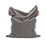 Fatboy Puf Original Stonewashed - Interior Beanbag de algodón - Cojín Gris Topo - para Adultos y niños - 180 x 140 cm