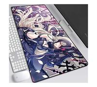 Fate Grand Order Anime Alfombrillas de Ratón - Gaming Mousepad 700x300mm, 3mm Base de Goma Antideslizante, Superfície con Textura Especial, Compatible con ratón láser y óptico, para PC y Laptop,D