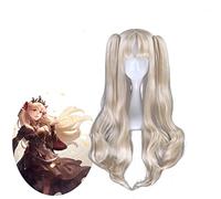 Fate Grand Order Ereshkigal Irkalla Two Ponytails Peluca larga Disfraz de Cosplay Mujer Pelucas de pelo sintético resistente al calor W-9116