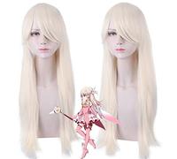 Fate / Kaleid Liner Illyasviel Von Einzbern peluca Cosplay disfraz Fate Stay Night pelo sintético pelucas de fiesta de Halloween + gorro de peluca Zf70-1