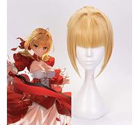 Fate Stay Night Cosplay Cabello Nero Pelucas Sabre Cosplay Peluca Altria Pendragon Resistente al Calor Sintético Anime Fate Grand Order Pelucas
