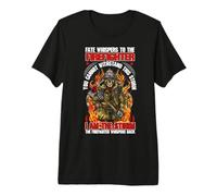 Fate Whispers To The Firefighter Fireman Firefighters Lovers Camiseta Premium