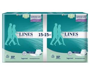 Fater Lines Specialist - Pañal de tela con forma de Super, 30 unidades