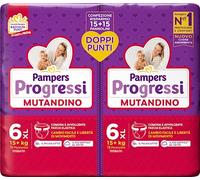 Fater Pampers Progressi Mutandino Extra Large Pacco Doppio 30 Pezzi