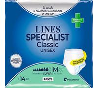 Fater Pannolone A Mutanda Lines Specialist Classic Pants Super M 14 Pezzi