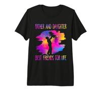 Father and Daughter Best Friends For Life Fathers Day Camiseta Premium