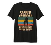 Father and Daughter Best Friends For Life Fathers Day Camiseta Premium