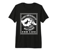 Father and Daughter Best Friends For Life Fathers Day Camiseta Premium
