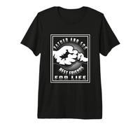 Father and Son Best Friend For Life Funny Fathers Day Camiseta Premium