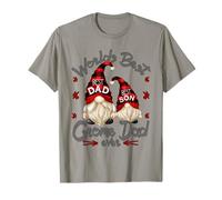 Father and Son Matching Motif Fathers Day GNOME For Best Dad Camiseta