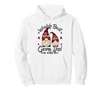 Father and Son Matching Motif Fathers Day GNOME For Best Dad Sudadera con Capucha