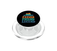 Father Friend Legend Bold Statement PopSockets PopGrip para MagSafe