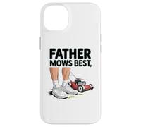 Father Mows Best Funny Dad Joke Lawn Care Tees And more Carcasa para iPhone 14 Plus