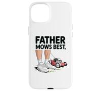 Father Mows Best Funny Dad Joke Lawn Care Tees And more Carcasa para iPhone 15 Plus