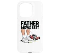 Father Mows Best Funny Dad Joke Lawn Care Tees And more Carcasa para iPhone 15 Pro