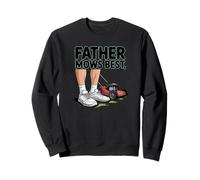 Father Mows Best Funny Dad Joke Lawn Care Tees And more Sudadera