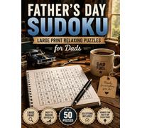 Father’s Day Sudoku: Father's Day puzzle book for adults