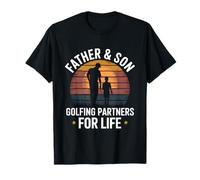 Father Son Golfing Partners Family Golf Matching Dad Golfer Camiseta