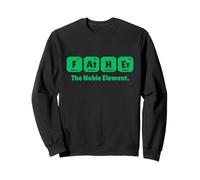 Father The Noble Element Joke Humor Step Dad Funny Sudadera