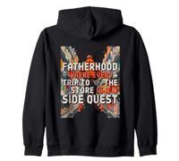 Fatherhood Where Every Trip TO The Store IS A Side Quest Sudadera con Capucha