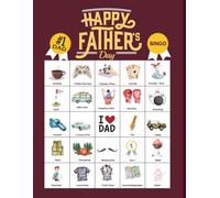 Father's Day Bingo: Party Games for Family BBQs, Fatherhood Celebrations, and Unique Gifts for Dads