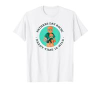 Fathers Day Rock - Daddy Time Is Wild (gráfico de Lobos) Camiseta