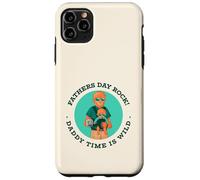 Fathers Day Rock - Daddy Time Is Wild (gráfico de Lobos) Carcasa para iPhone 11 Pro MAX