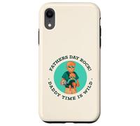 Fathers Day Rock - Daddy Time Is Wild (gráfico de Lobos) Carcasa para iPhone XR