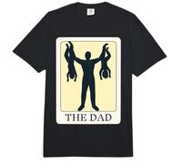 Fathers Day Tarot Card The Dad Funny Father of Two Comfort Colors Adult Heavyweight T-Shirt