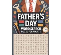 Father's Day Word Search Puzzle Book for Adults: Backpack-Friendly Challenge Collection