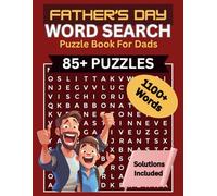 Father's Day Word Search Puzzle Book for Dads: Fun and Relaxing Word Search Puzzles for Dad | Large Print Activity Book for Father's Day Gift