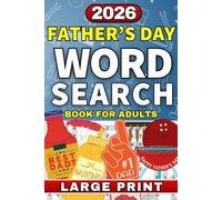 Father's Day Word Search Puzzle Book: Large Print Word Find Puzzles for Dad | A Fun and Thoughtful Gift for Fathers