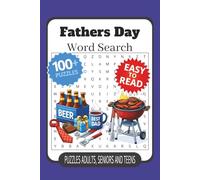Fathers Day Word Search Puzzle Book: Word Searches with Easy to Read Print about BBQ, Cars, Activities and More | 6x9 inches, 211 pages | 100+ Puzzles ... Gift for Vacations, Holidays and Free Times