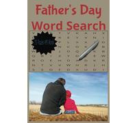 Father's Day Word Search: Word Searches with Easy to Read Print Celebrating Father's Day Word Search, Great Grandpa's, Grandpa's and More | 6x9 ... for Vacations, Holidays and Relaxation