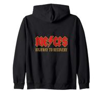 Fatiga crónica: ME/CFS Highway To Recovery Long Covid - Rojo Sudadera con Capucha