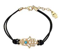 Fatima Palm Eyes Pulsera trenzada a mano pulseras adecuadas para el tobillo para la decoración de las mujeres, negro creativo y útil Lovely And Professional