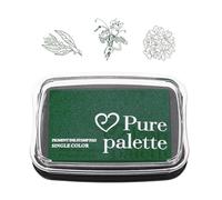 Fatiya Almohadillas de tinta para estampado, almohadilla de tinta permanente de tela, almohadilla de tinta craft fingerprints, almohadilla de tinta lavable para papel, madera,