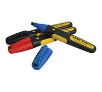 Stanley Marcador FatMax punta biselada Blister 3 uds (negro, rojo, azul) 0-47-315