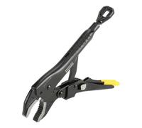 Stanley Mordaza boca curva 250 mm FMHT0-74886, Trulock, liberación a una mano, acero anticorrosión