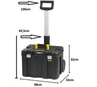 FATMAX TSTAK 36L/50KG caja de herramientas, maletín de herramientas...