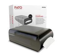 Fato - Dispensador de Servilletas Apilable Counter Mod para Servilletas Intercaladas 16x24, Sistema Nap-by-Nap, Uso sobre mesa o mostrador, ABS, Color Negro