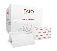 Fato, Servilletas de Papel Desechables, Formato 16x24, 2 capas, Papel 100% Pura Celulosa, Compatible con Dispensador Nap-by-Nap, Paquete de 6000 Servilletas, 40 Cajas de 150 Servilletas